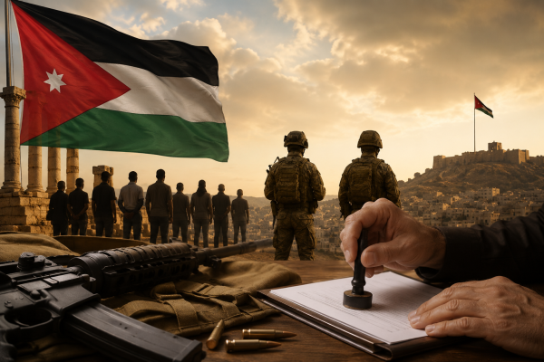 حباشنة يدعو لترخيص السلاح بيد المواطنين وتفعيل مفهوم الجيش الشعبي كقوة رديفة للدولة حباشنة يدعو لترخيص السلاح بيد المواطنين وتفعيل مفهوم الجيش الشعبي كقوة رديفة للدولة