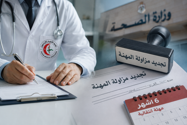 نقيب الأطباء يطلب من وزير الصحة تأجيل تجديد مزاولات المهنة منعا لإرباك العمل نقيب الأطباء يطلب من وزير الصحة تأجيل تجديد مزاولات المهنة منعا لإرباك العمل