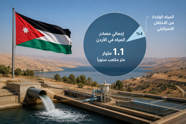 المحاسنة المملكة لن تعطش إذا أوقف الاحتلال تزويدها بالمياه