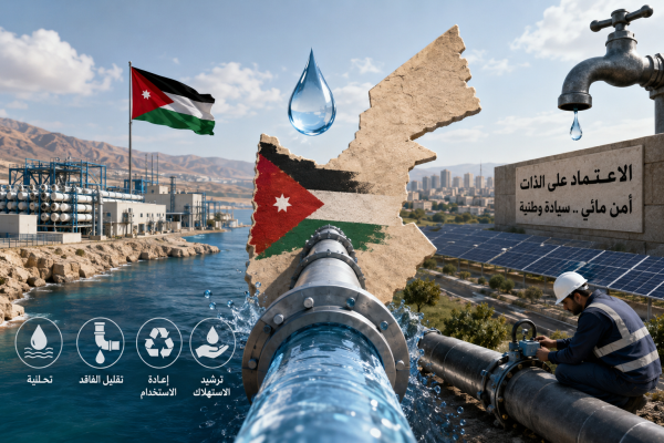 الناقل الوطني وتقليل الفاقد استراتيجيات الأردن لمواجهة الابتزاز المائي للكيان الاحتلاليي الناقل الوطني وتقليل الفاقد استراتيجيات الأردن لمواجهة الابتزاز المائي للكيان الاحتلاليي