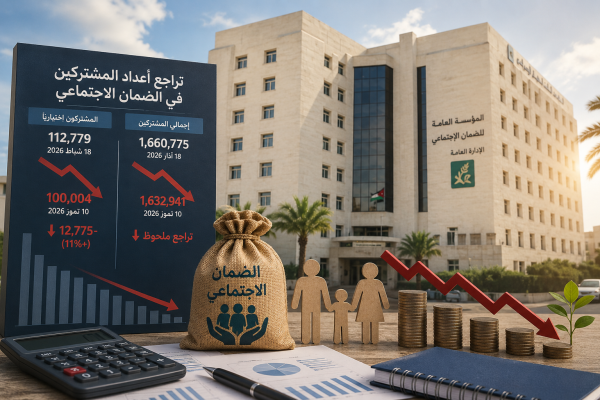 استدامة الضمان الاجتماعي الأردني تبدأ بإصلاح الإدارة والاستثمار لا بتحميل المشتركين الكلفة استدامة الضمان الاجتماعي الأردني تبدأ بإصلاح الإدارة والاستثمار لا بتحميل المشتركين الكلفة