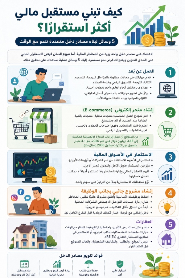 كيف تبني مستقبل مالي أكثر استقرار ا كيف تبني مستقبل مالي أكثر استقرار ا