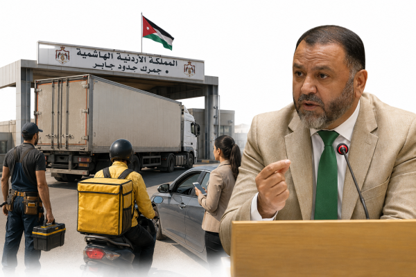 الروابدة يستجوب الحكومة حول تحويل مسار الترانزيت السوري الى العراق