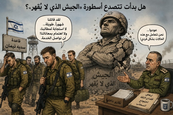 هل بدأت تتصدع أسطورة الجيش الذي لا ي قهر