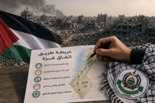 ليس السلاح فقط حماس توضح مضامين خريطة الطريق لاتفاق غزة ومفتاح تنفيذها ليس السلاح فقط حماس توضح مضامين خريطة الطريق لاتفاق غزة ومفتاح تنفيذها