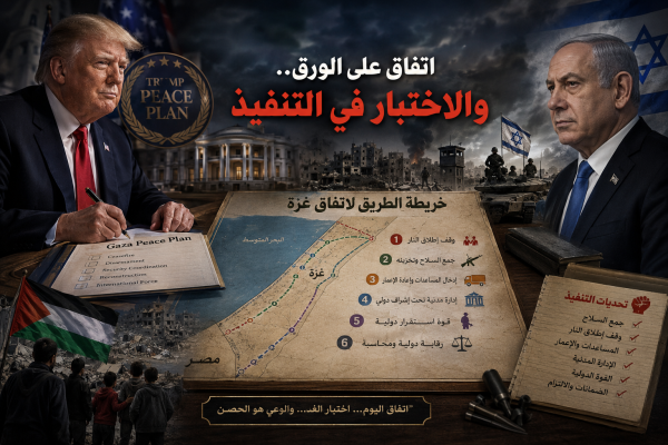 اتفاق غزة كمين امريكي اسرائيلي عربي