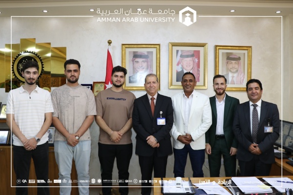 جامعة عمان العربية تبحث سبل التعاون مع هيئة شباب لواء عين الباشا جامعة عمان العربية تبحث سبل التعاون مع هيئة شباب لواء عين الباشا