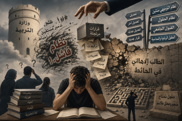 التوجيهي والحقول من صناعة الفشل إلى إدارة الفشل هل تملكون شجاعة التراجع التوجيهي والحقول من صناعة الفشل إلى إدارة الفشل هل تملكون شجاعة التراجع