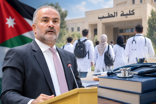 النائب فريحات يطالب بإعادة النظر في أعداد قبول طلبة الطب ورفع السقف وفق دراسة وطنية النائب فريحات يطالب بإعادة النظر في أعداد قبول طلبة الطب ورفع السقف وفق دراسة وطنية
