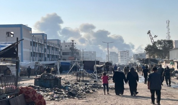 شهيدان و16 مصابا في قصف إسرائيلي استهدف مستشفى اليمن السعيد شمال غزة شهيدان و16 مصابا في قصف إسرائيلي استهدف مستشفى اليمن السعيد شمال غزة