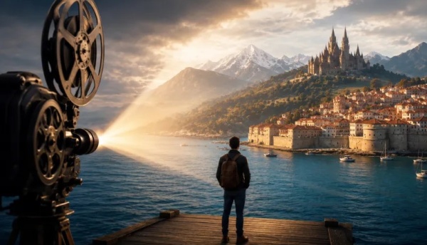 السياحة السينمائية عندما تتحول الشاشة إلى بوابة للسفر السياحة السينمائية عندما تتحول الشاشة إلى بوابة للسفر