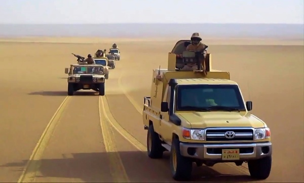 الجيش المصري يعلن توجيه ضربة قاصمة لشبكة تهريب أسلحة على الحدود الجنوبية لبلاده الجيش المصري يعلن توجيه ضربة قاصمة لشبكة تهريب أسلحة على الحدود الجنوبية لبلاده