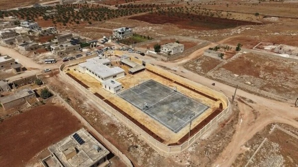 هيئة الإغاثة التركية تفتتح مدرسة ابتدائية في ريف حلب