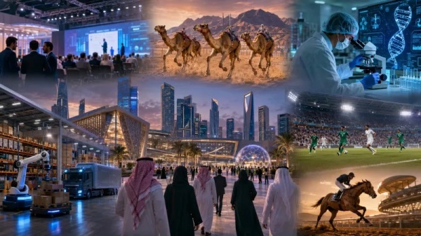من الهجن إلى الذكاء الاصطناعي المملكة وجهة عالمية بـ28 فعالية في سبتمبر 2026