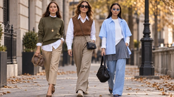 صيحة layering تعود مع الخريف طرق أنيقة لارتداء الطبقات صيحة layering تعود مع الخريف طرق أنيقة لارتداء الطبقات