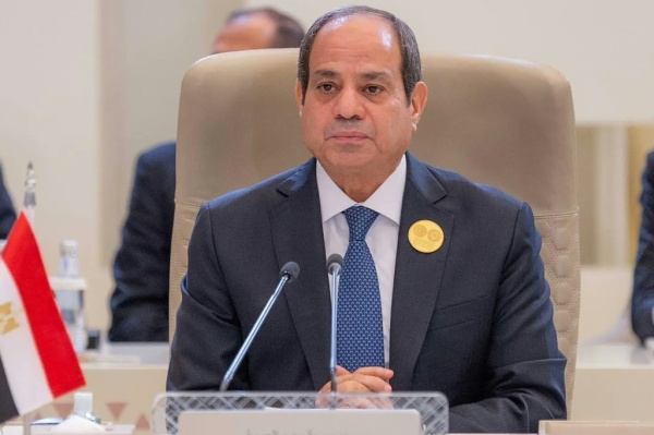 الرئيس المصري فلسطين ستبقى القضية المركزية ولا سلام دائم دون دولة مستقلة