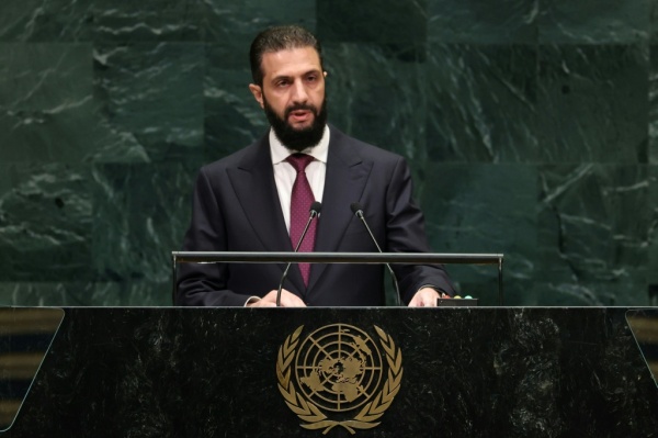 الشرع الجولان سيبقى أرضا سورية الشرع الجولان سيبقى أرضا سورية