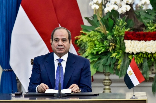 الرئيس المصري نسعى لتثبت اتفاق غزة وإعادة الإعمار وعدم التصعيد