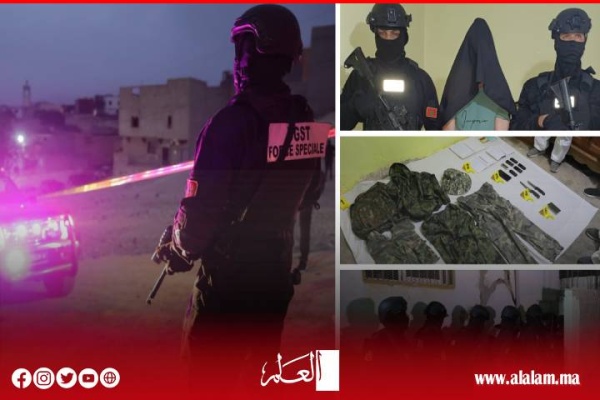إحباط مخطط إرهابي خطير بتنسيق مع داعش وتوقيف 10 مشتبه فيهم بـ 7 مدن مغربية إحباط مخطط إرهابي خطير بتنسيق مع داعش وتوقيف 10 مشتبه فيهم بـ 7 مدن مغربية