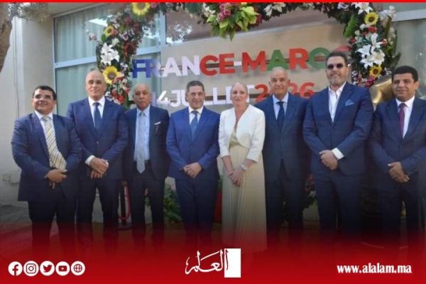 القنصل العام لفرنسا بأكادير تؤكد متانة الشراكة المغربية الفرنسية خلال احتفال العيد الوطني الفرنسي القنصل العام لفرنسا بأكادير تؤكد متانة الشراكة المغربية الفرنسية خلال احتفال العيد الوطني الفرنسي