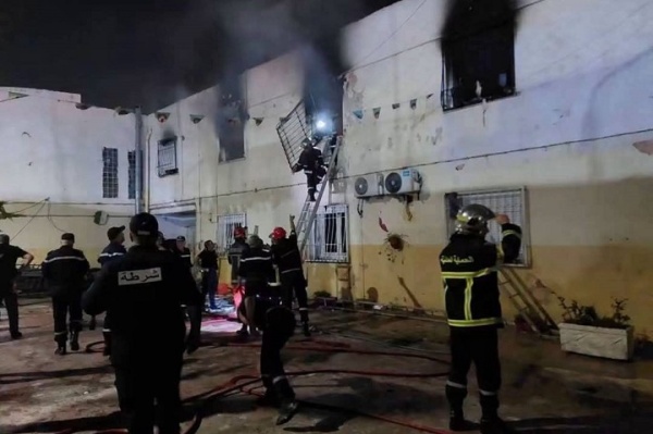 مصرع 11 طفلا في حريق بدار للأيتام في الجزائر
