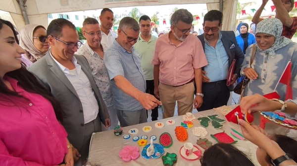 في إطار الحملة الوطنية الثانية لإذكاء الوعي بحقوق الأشخاص في وضعية إعاقة افتتاح فعاليات المعرض الدامج الأول بالقصر الكبير في إطار الحملة الوطنية الثانية لإذكاء الوعي بحقوق الأشخاص في وضعية إعاقة افتتاح فعاليات المعرض الدامج الأول بالقصر الكبير