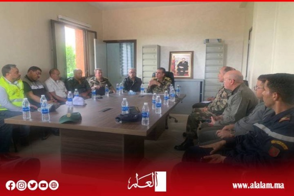 اليوم الثامن من حريق غابة أنفك القوات العمومية ومتطوعون ينجحون في تطويق النيران وسط تعبئة واسعة بأفورار