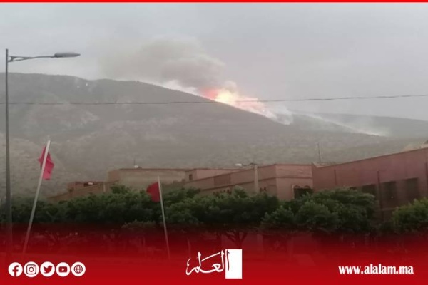 الرياح تعيد إشعال حريق أقا نتكرودين وأسولان باغرغر وصول تعزيزات ميدانية لمواصلة عمليات الإخماد