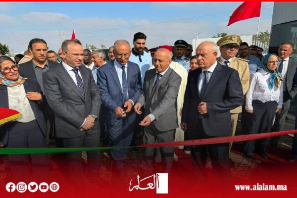 تدشين عدة مشاريع تنموية بإقليم النواصر احتفالا بعيد العرش