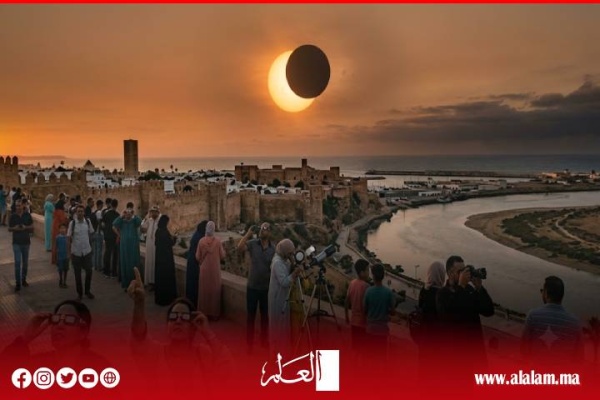 كسوف جزئي للشمس بالمغرب في الأيام القليلة القادمة