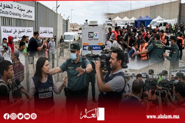 جامعة الصحافة والإعلام تستنكر التضييق على طاقم القناة الثانية وتنتقد خروقات مهنية في تغطية أحداث سبتة