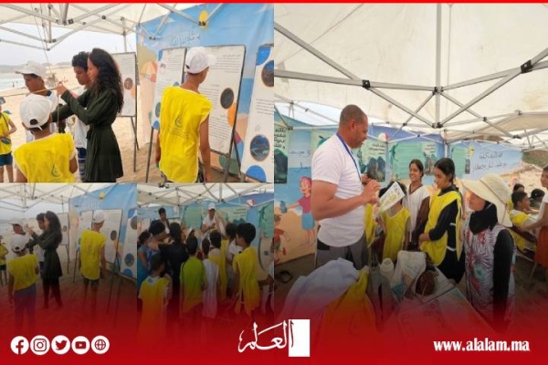 من تغازوت إلى سيدي وساي القافلة البيئية تستقطب أكثر من 600 مستفيد يومي ا لحماية شواطئ سوس ماسة من تغازوت إلى سيدي وساي القافلة البيئية تستقطب أكثر من 600 مستفيد يومي ا لحماية شواطئ سوس ماسة