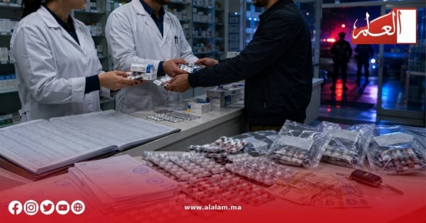 الدار البيضاء توقيف صيدلاني ومساعده في قضية تزويد مروج بالأقراص المخدرة