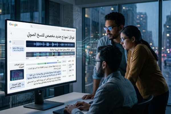 غوغل تطلق نموذجا جديدا مخصصا لعمليات النسخ الصوتي غوغل تطلق نموذجا جديدا مخصصا لعمليات النسخ الصوتي