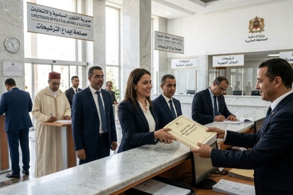 عشرة أيام لحسم لوائح المرشحين إيداع ترشيحات انتخابات البرلمان يبتدئ من 31 غشت إلى 9 شتنبر عشرة أيام لحسم لوائح المرشحين إيداع ترشيحات انتخابات البرلمان يبتدئ من 31 غشت إلى 9 شتنبر