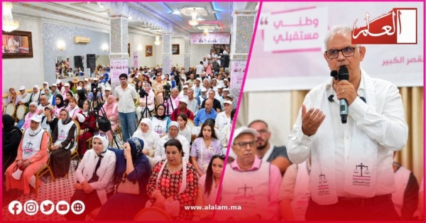 استقبال شعبي لنزار بركة بالقصر الكبير رؤية للنهوض بالتشغيل والتنمية المحلية