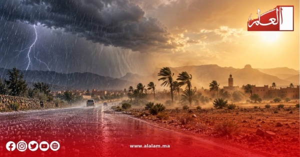 طقس متقلب بالمغرب زخات رعدية وب ر د وحرارة تصل إلى 40 درجة