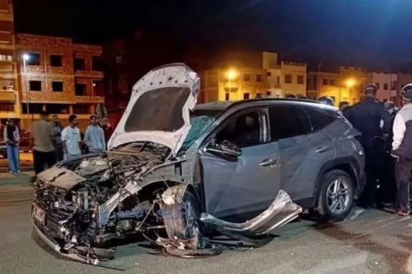الخميسات تستيقظ على فاجعة مصرع شاب وخطيبته في حادثة سير مروعة