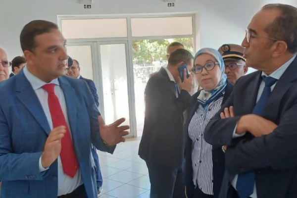 عامل إقليم الحسيمة يتفقد ميدانيا تقدم أشغال المركب الجامعي بآيت قمرة عامل إقليم الحسيمة يتفقد ميدانيا تقدم أشغال المركب الجامعي بآيت قمرة