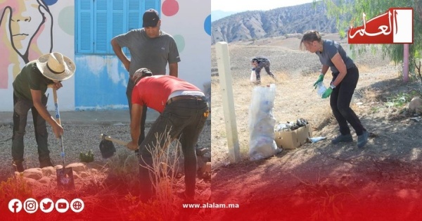 متطوعون من هولندا لدعم البيئة وتعزيز الفلاحة الإيكولوجية بالريف متطوعون من هولندا لدعم البيئة وتعزيز الفلاحة الإيكولوجية بالريف