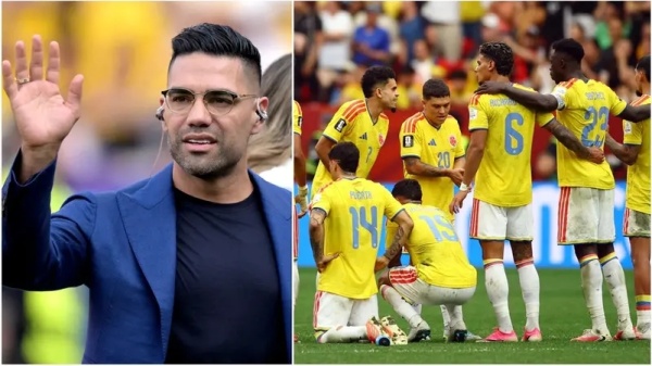فالكاو بعد توديع كأس العالم كرة القدم الكولومبية عار فالكاو بعد توديع كأس العالم كرة القدم الكولومبية عار