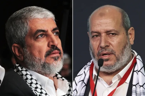 خالد مشعل يعلق على انتخاب خليل الحية رئيسا لحركة حماس خالد مشعل يعلق على انتخاب خليل الحية رئيسا لحركة حماس