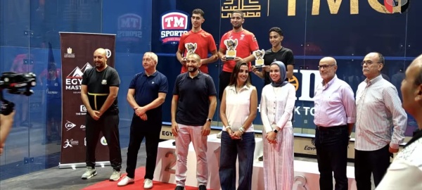 البطاينة يتوج بذهبية مصر الدولية المفتوحة للسكواش 2026 البطاينة يتوج بذهبية مصر الدولية المفتوحة للسكواش 2026