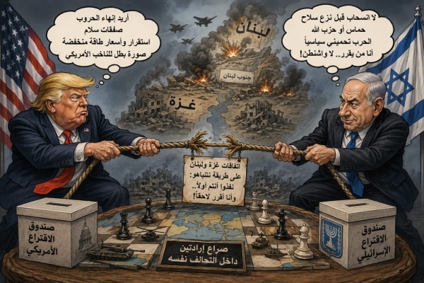 نتنياهو يتحدى ترامب فأي صندوق اقتراع سيحكم الشرق الأوسط عاجل