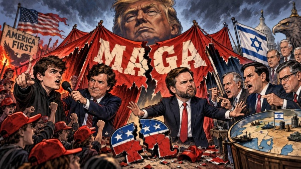 من أميركا أول ا إلى حرب داخل maga حين بدأ اليمين الأميركي يأكل نفسه من أميركا أول ا إلى حرب داخل maga حين بدأ اليمين الأميركي يأكل نفسه