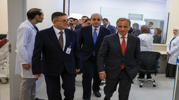 حس ان يفتتح مشروع الت وسعة الجديد لمستشفى معان الحكومي