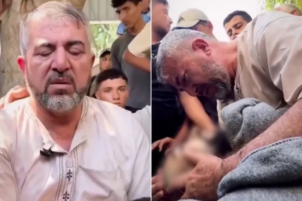 هاتوا نصفه الثاني يا أبوي منير البرش يروي بكلمات مؤثرة وداع نجله هاتوا نصفه الثاني يا أبوي منير البرش يروي بكلمات مؤثرة وداع نجله