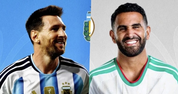 مواجهة نارية تجمع الأرجنتين بمنتخب الجزائر في الجولة الأولى للمجموعة العاشرة مواجهة نارية تجمع الأرجنتين بمنتخب الجزائر في الجولة الأولى للمجموعة العاشرة