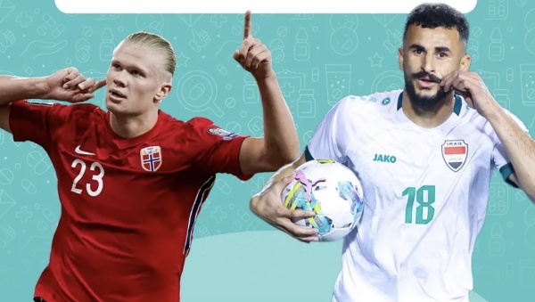 منتخب أسود الرافدين يبدأ حملته الصعبة في المجموعة الأولى بمواجهة النرويج