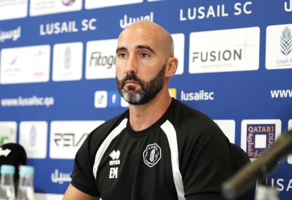 إيمانويل ميسكيتا مدرب لوسيل متحمسون لخوض التجربة الجديدة في الدوري